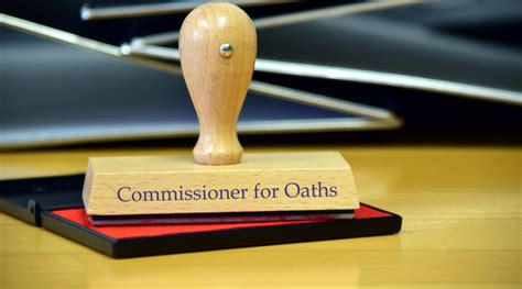 Commissioner for Oaths